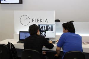Elekta SynergyのXVI Symmetryなどの機能を説明