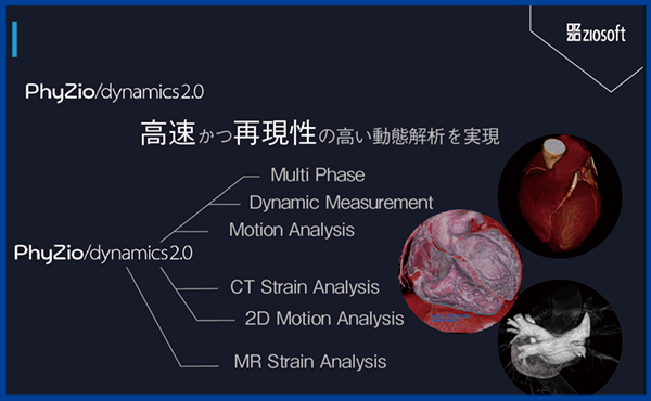 図1　PhyZio/dynamics2.0の機能一覧
