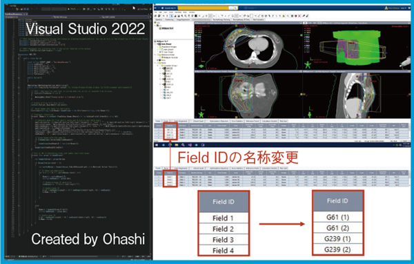 図6　ESAPI機能のスクリプトの作成と実行