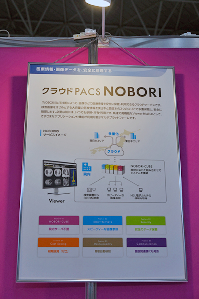 NOBORIはクラウドPACSとして安全・安心な医用画像管理を提供