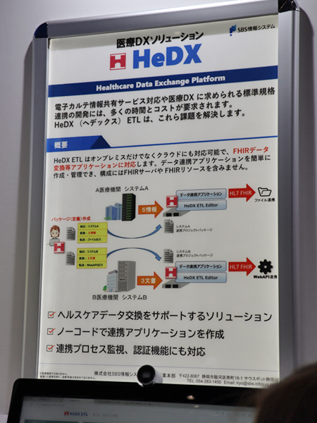 医療DXソリューション「HeDX ETL」の概要